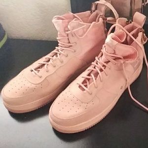 Nike SF AF1 Mid Suede Pink Size 11.5